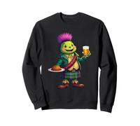 Cardo escocés caprichoso con whisky y haggis Sudadera