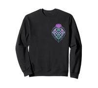 Cardo escocés con Escudo y Nudos celtas Thistle Lover Sudadera