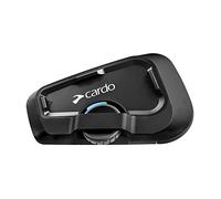 Cardo FREECOM 2X para Motocicleta 2 Vías Bluetooth Sistema intercomunicador, Negro, Individual