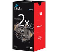 Cardo Freecom 2x Sistema de comunicación Single Pack, negro, Talla única