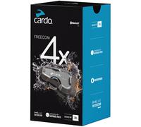 Cardo Freecom 4x Sistema de comunicación Single Pack, negro, Talla única