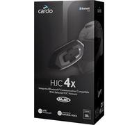 Cardo HJC 4X Bluetooth Sistema de Comunicación Paquete Único