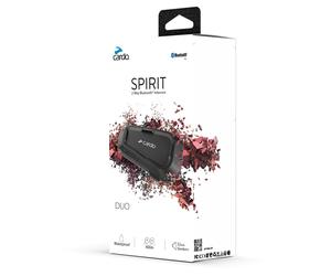 Cardo Juego doble Spirit Duo Sistema de comunicación