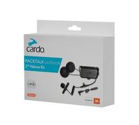 Cardo Kit de 2º Casco PACKTALK Exteriores, Sistema de comunicación, Ideal para esquí, Snowboard y Ciclismo, Unisex, 2024