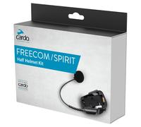 Cardo Freecom Line Jet Helmet/Half Helmet Expansion Set, negro para Hombres
