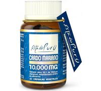 Cardo Mariano Estado Puro 10000 mg | Extracto de Semillas Concentrado 25:1 con 80% Silimarina y Colina | Apoyo para el Hígado, Limpieza y Detox | 40 Cápsulas de Tongil (80 Cápsulas)