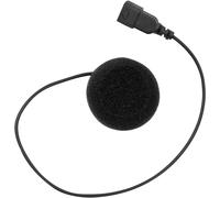 Cardo Micrófono de cable, negro para Hombres