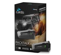 Cardo PackTalk Edge Communication de vehculos todoterreno para cada terreno negro
