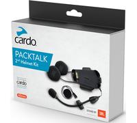 Cardo Packtalk JBL Segundo conjunto de expansión de casco, negro, Talla única