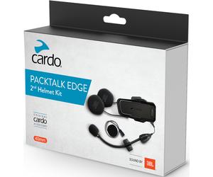 Cardo Packtalk Pro/Edge HD JBL Segundo juego de expansión de casco, negro para Hombres