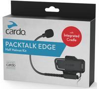 Cardo Packtalk Pro/Edge Jet Helmet/Half Helmet Expansion Set, negro, Talla única