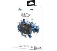 Cardo Spirit HD Sistema de comunicación Single Pack, negro