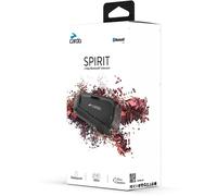 Cardo Spirit Sistema de comunicación Single Pack, negro, Talla única