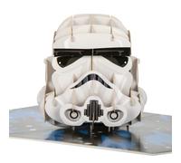 Cardology Tarjeta emergente Stormtrooper original | Tarjeta de cumpleaños para él | Tarjetas del Día del Padre | Cualquier ocasión, con licencia oficial. Blanco