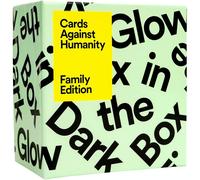 Cards Against Humanity Family Edition First Expansion Glow In The Dark Box