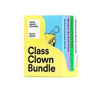 Cards Against Humanity Family Edition: paquete de payasos de clase • 3 paquetes temáticos + 30 tarjetas en blanco para tus tontos chistes internos