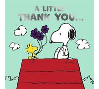 Cards Hallmark Peanuts Snoopy Gracias Un poco de agradecimiento...