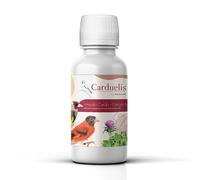 CARDUELIS Hepato Cardo + Orégano | Suplemento hepático para pájaros jilgueros, spinus americanos y europeos 240 ml
