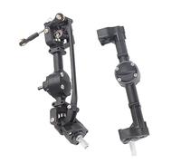 cardyven Front Rear Axle Gear Box, Metal RC Car Chassis Frame Extended Aluminum Complete Axles for WPL C14 C24 C34 C44 B14 B24 1/16 RC Car Upgrade Parts