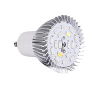 cardyven Plant Grow Light Bulb,18W 18 LED Full Spectrum LED Grow Light Bulb for for Indoor Gardening,Greenhouse Planting,Flower Planting,48x65mm/1.89x2.56inch (GU10)