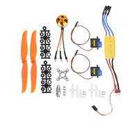 cardyven RC Airplane Motor, 2200KV Brushless Motor 30A ESC SG90 9G Micro Servo 6035 Propeller RC Remote Control Aircraft Brushless Motor for RC Plane