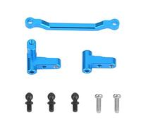 cardyven RC Steering Linkage, 3PCS Metal RC Car Turning Seat For RC Helicopter A949 A959B A969 A979 K929