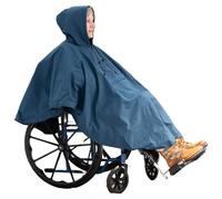 Care Active - Poncho plegable para silla de ruedas, impermeable, cubierta completa, para sillas de ruedas o scooters