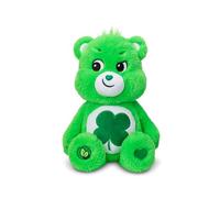 Care Bears 22064 14 Inch Medium Plush Good Luck Bear, Collectable Cute Plush Toy, Cuddly Toys for Children, Soft Toys for Girls and Boys, Cute Teddies Suitable for Girls and Boys Aged 4 Years +