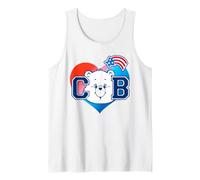 Care Bears 4th of July CB Big Heart Camiseta sin Mangas