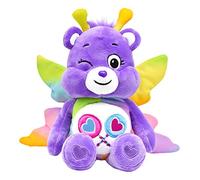 Care Bears - Básico Divertido Peluche Share Bear de Mariposa de Primavera 23 cm Peluche Regalo para niños, coleccionistas, cumpleaños y Fiestas