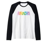 Care Bears Bear Spectrum Line Up Camiseta Manga Raglan