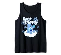 Care Bears Beary Merry Grumpy Bear Christmas Camiseta sin Mangas