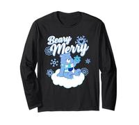 Care Bears Beary Merry Grumpy Bear Christmas Manga Larga
