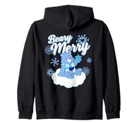 Care Bears Beary Merry Grumpy Bear Christmas Sudadera con Capucha