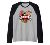 Care Bears Beastly Rebels Flower Patch Camiseta Manga Raglan