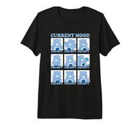 Care Bears Current Mood Grumpy Bear Squares Camiseta Premium