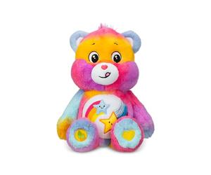 Care Bears Dare To Care Bear - Peluche Mediano de 35 cm | Juguete de Peluche Coleccionable para niños, Juguetes Suaves para niñas y niños, Lindos Peluches adecuados para niñas y niños a Partir de 4