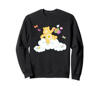 Care Bears Easter Egg Hunting with Funshine Bear Sudadera, Unisex para Adultos, Negro, XXL