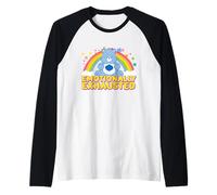 Care Bears Emotionally Exhausted Grumpy Bear Camiseta Manga Raglan