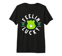 Care Bears Feeling Lucky Circle St. Patrick's Day Camiseta Premium