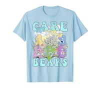 Care Bears Garden Festival Camiseta, Hombre, Azul Bebé, L