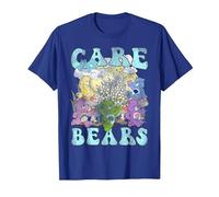 Care Bears Garden Festival Camiseta, Hombre, Azul Real, S