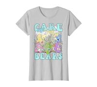 Care Bears Garden Festival Camiseta, Mujer, Plata, S