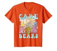 Care Bears Garden Festival Camiseta, Niños, Naranja, 10 años