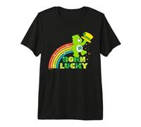Care Bears Good Luck Bear Born Lucky St. Patrick's Day Camiseta Premium