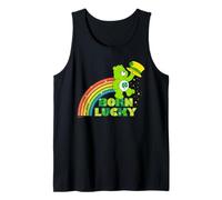 Care Bears Good Luck Bear Born Lucky St. Patrick's Day Camiseta sin Mangas