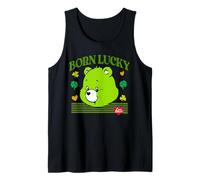 Care Bears Good Luck Bear Born Lucky St. Patrick's Day Camiseta sin Mangas