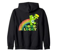 Care Bears Good Luck Bear Born Lucky St. Patrick's Day Sudadera con Capucha