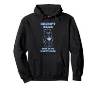 Care Bears Grumpy Bear Happy Face Sudadera con Capucha