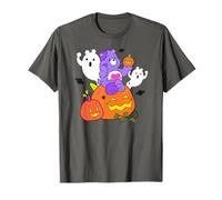 Care Bears Halloween Harmony Bear Holding A Happy Pumpkin Camiseta